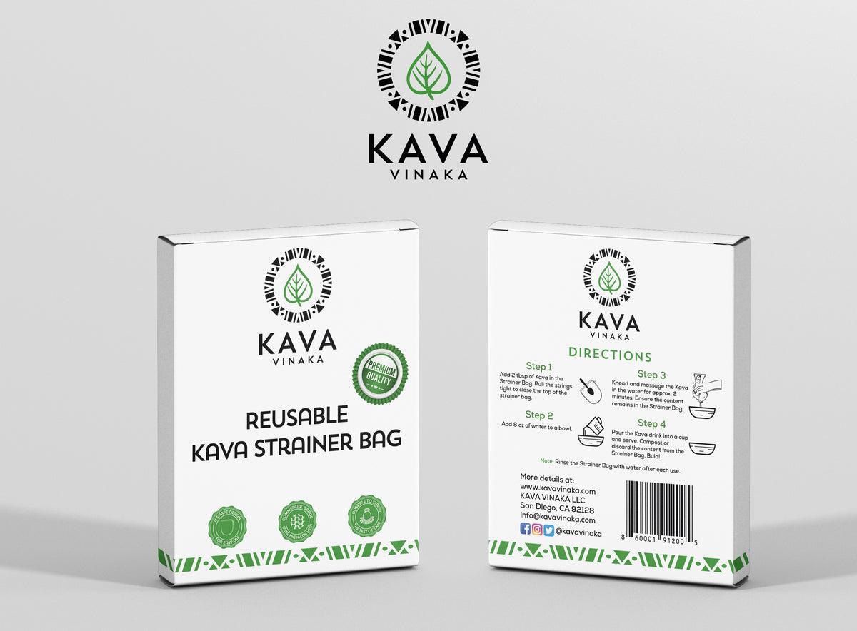 Reusable Kava Strainer Bag Kava Vinaka